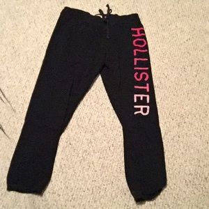 Cropped hollister sweatpants